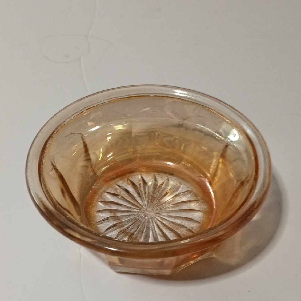 Antique Marigold Carnival Glass By Imperial Glass Company